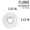 B & K STZ Industries 1 in. FIP each Galvanized Malleable Iron Floor Flange 311UPF-1 - alternate 2